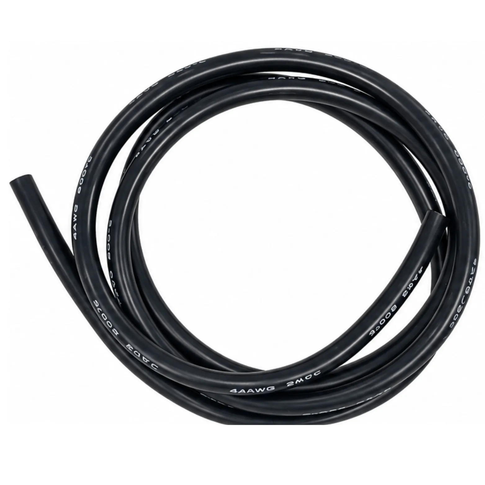 SILICONE WIRE 4AWG BLACK